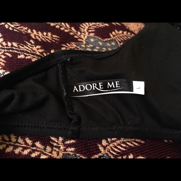 Adore Me Black Lace Bikini Top - Picture 3 of 3
